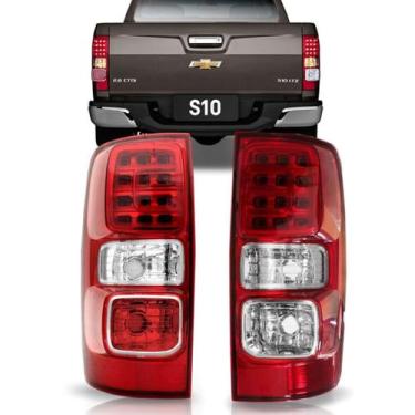 Imagem de Lanterna Traseira S10 2012 2013 Bicolor Sem Led - SP ACESSÓRIOS, Direi