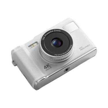Imagem de Câmera Digital Portátil Ultrafina E Leve Para Estudantes Com 4K HD, 50