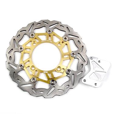 Imagem de Arashi Rotor de disco de freio dianteiro grande para Honda Forza 250 2000-2007, peças de acessórios de motocicleta dourada