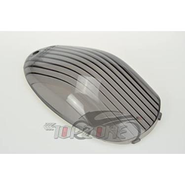 Imagem de Compatível com Kawasaki 2004-2008 Vulcan 1600 Mean Streak/VN1600 Mean Streak; Lente de luz traseira de freio da lâmpada traseira (moke)