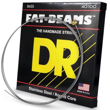 Imagem de Cordas para baixo DR Strings FAT-BEAM FB-40 Light 40-100