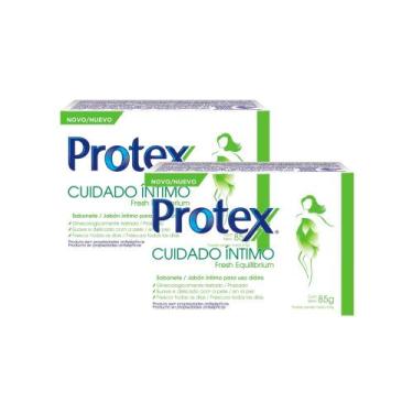 Imagem de Kit 2 Sabonete em Barra Protex Cuidado íntimo Fresh Equilibrium 85g