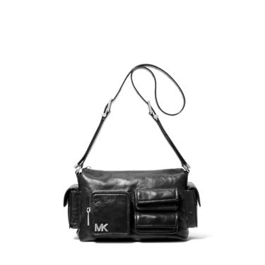 Imagem de Michael Kors Dakota Md Pckt Shldr feminina, Preto, One Size