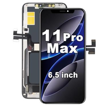 Imagem de Tela de substituição para iPhone 11 Pro de 5,8 polegadas, LCD 3D Touch Display Digitalizador com ferramentas de reparo - Modelo A2160, A2217, A2215 (sem ferramenta - para iPhone 11 Pro Max)