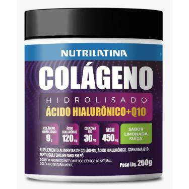 Imagem de COLÁGENO HIDROLISADO LIMONADA SUÍÇA Nutrilatina – 250g