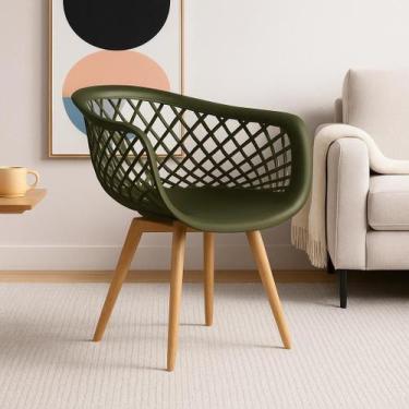 Imagem de Cadeira de jantar Empório Tiffany Web - Geral, Verde
