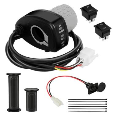 Imagem de EOPOAYI Kit de substituição do acelerador de 36 V para Razor MX500 MX650 SX500 RSF650 Dirt Rocket Bike EcoSmart Metro Scooter elétrico, MX500 Kit de atualização do acelerador de torção com alça de