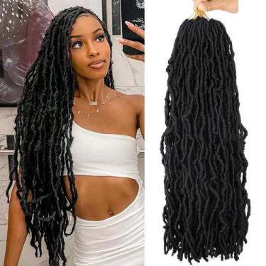 Imagem de Crochet Hair Layashow Soft Locs, 24 polegadas, 6 pacotes para mulheres
