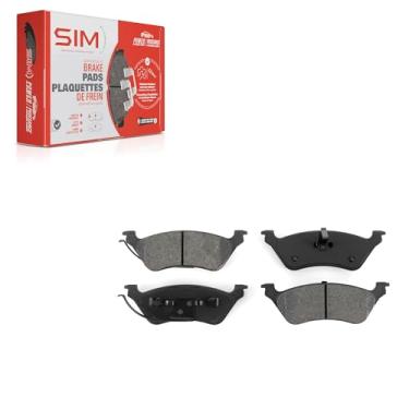 Imagem de Pastilhas de freio a disco traseiro SIM-858 para Dodge Chrysler Grand Caravan Town & Country Voyager