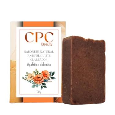 Imagem de Sabonetes Artesanais Naturais CPC Beauty (1 unidade, Depilatório de açafrão)