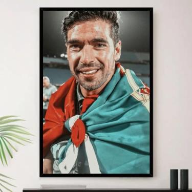 Imagem de Genérico, Quadro Abel Ferreira Bandeira Portugal Decorativo A4 23x33cm