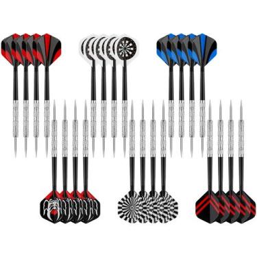 Imagem de Conjunto de pontas de metal Darts Acmor, 24 peças para dardos - Accmor