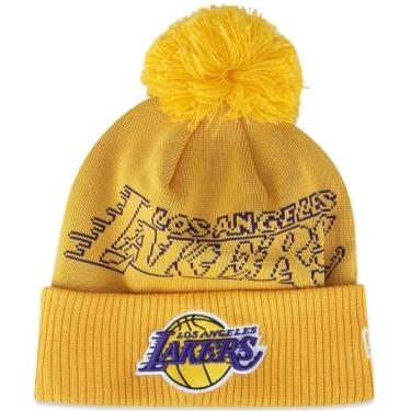 Imagem de GORRO NEW ERA LAKERS DRAFT AMARELO-Masculino
