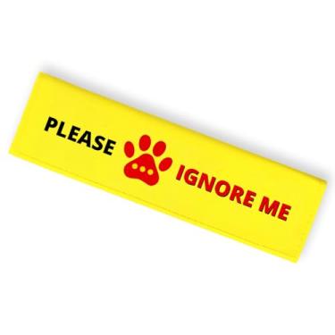 Imagem de In Training Please Ignore Pet Leash Manga, coleira amarela divertida para cães, presentes de aniversário para donos de cães (por favor, Ignore Me)