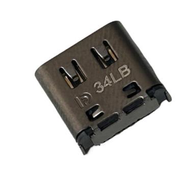 Imagem de ruichuang Porta de carregamento OEM DC no conector de alimentação compatível com Lenovo IdeaPad Slim 7 Pro 14IHU5 82QT 82NC 14ACH5 82MS 14IAH7 82UT 14IAP7 82SV 14ARH7 82UU 2 peças