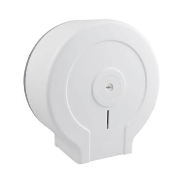 Imagem de Llazsybz Dispensador de Papel Higiênico, Elegante E Moderno, Porta-rolos de Parede para Banheiro, Ideal para Restaurantes, Residências E Shopping Centers, Branco, Tamanho real