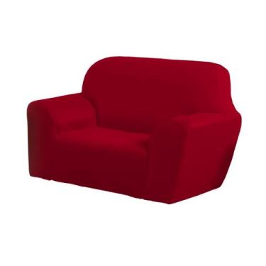 Imagem de Capa Para Sofá Lisa Coladinha 2 Lugares Malha Gel - Aretha enxovais, v
