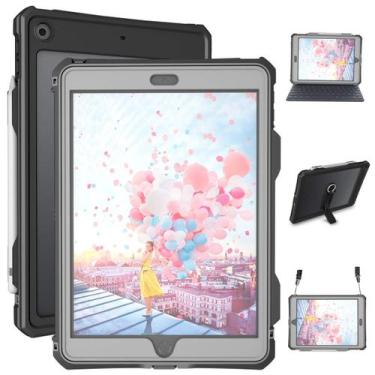 Imagem de Capa impermeável Transy para iPad 10,2 polegadas de 7ª, 8ª e 9ª geraçã