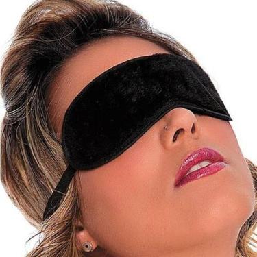 Imagem de Venda p/ Olhos Pelúcia (Cor Preta) - KI