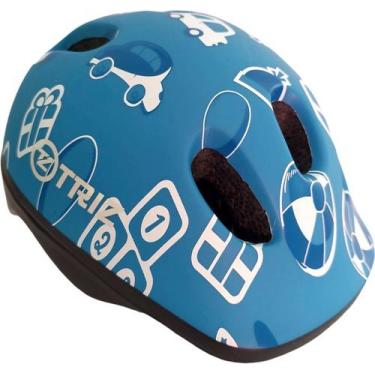 Imagem de Capacete Baby Azul/Desenho - Triz