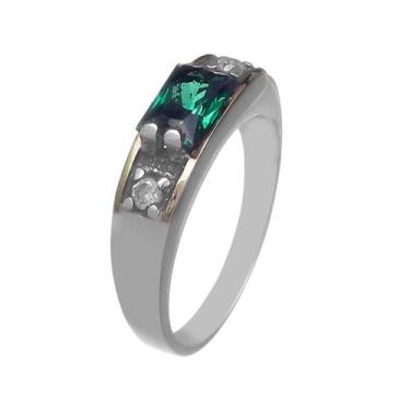 Imagem de Anel Formei - Cod 685 - Carlitos Joias, Verde esmeralda, 23