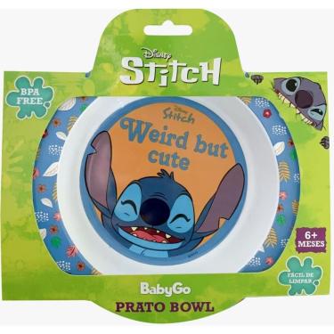 Imagem de Kit Alimentacao STITCH Prato BOWL
