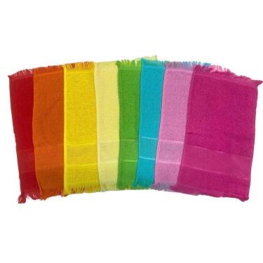 Imagem de Kit 5 Toalhinhas De Mão Social Sorteados Artesanato Bordar