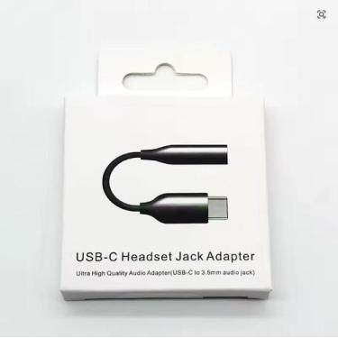 Imagem de Adaptador De Entrada De Fone De Ouvido Tipo C Para P2 Conversão De Cel