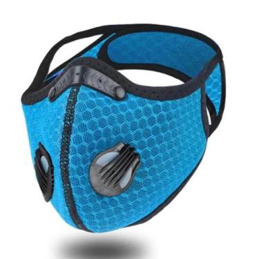 Imagem de Máscara De Ciclismo Lavável Com Carvão Ativado PM2.5 Anti-Poluição Par