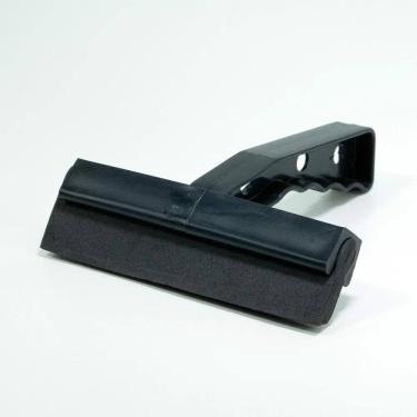 Imagem de 2X Rodinho De Pia Rodo Puxa E Seca Preto Borracha Dupla 15 C