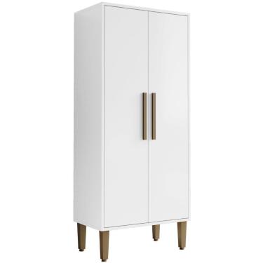 Imagem de Armário Multiuso Paraná 2 Portas Branco Kaiki Móveis