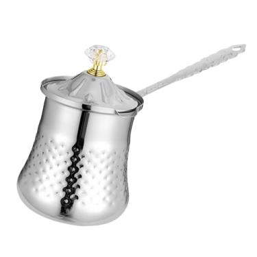 Imagem de Llazsybz Cafeteira, Chocolateira, Derretedor de Chocolate, Utensílio de Cozinha Profissional para Restaurantes, Aquecedor de Manteiga Portátil em aço, L