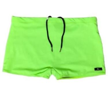Imagem de Sunga Plus Size Bim Beachwear Boxer Bright Green Masculina-Masculino