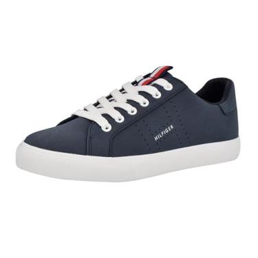 Imagem de Tommy Hilfiger Lamiss feminino listrado azul escuro multi 36 médio