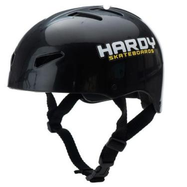 Imagem de Capacete para Skate Bike Patins - Hardy, Preto, G
