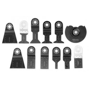 Imagem de Kit 12 Laminas De Corte Acessórios Para Ferramenta Oscilante - S.G STY