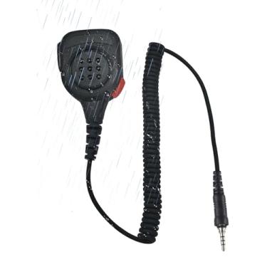 Imagem de stdgove Microfone de alto-falante de rádio amador 3,5 mm Roscado Ptt Microfone para Yaesu Ht Vertex Dmr Standard Horizon 115.8 m-270 vx-6r hx210 vx-120 vx-170 vx-6 vx-7r vx6r ft-3dr ft-70dr Walkie