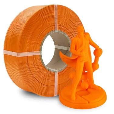 Imagem de Polymaker Carretel de refil Panchroma laranja PLA Refil de filamento de impressão 3D, compatível com todos os carretéis reutilizáveis e todas as principais impressoras 3D FDM, sem emaranhados, cores