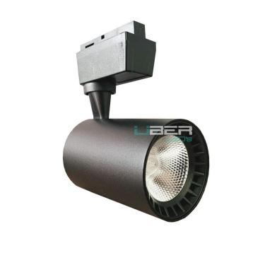 Imagem de Spot Led Para Trilho 10W Preto 4000K Luz Neutra