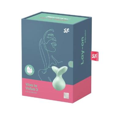 Imagem de Vibrador de Contato SF Viva La Vulva 3 – Estimulador de Clitóris de Ampla Superfície – 12 Modos – Baixa Vibração na Pegada – Silicone Médico – Impermeável (Verde)