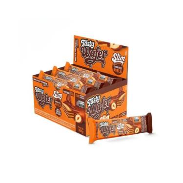 Imagem de Tasty Wafer Slim Cx 12Un 30G Adaptogen - Chocolate Com Avelã