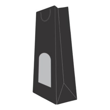 Imagem de Kit 10 Sacolas Para Garrafa Vinho Bebida Resiste Para Natal - Db