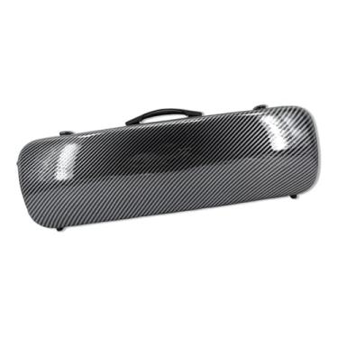 Imagem de Estojo Resistente À Compressão De Violino De Fibra De Carbono Alça De Ombro Para Violino Portátil E Resistente Ao Desgaste Estojo para instrumento de violino