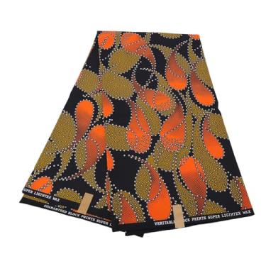 Imagem de Depisuta Tecido Africano de 6 Jardas, Tecido Com Estampa Tribal de Ancara para Vestido de Festa, Pano de Cera Estampado Em Cores Tecidos Africanos de Ancara para Artesanato Faça você