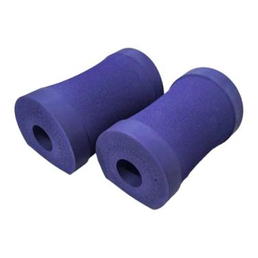 Imagem de harayaa Apoio para flexões, suporte para pulsos, de pilates para exercícios, portátil, confortável, estável, para uso doméstico, equipamento de, Roxo Escuro
