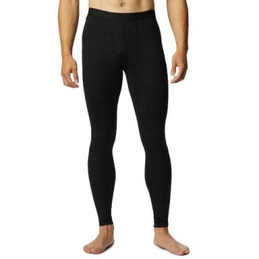 Imagem de Calça Termica P Legging Columbia Masculina Segunda Pele, Preto, G