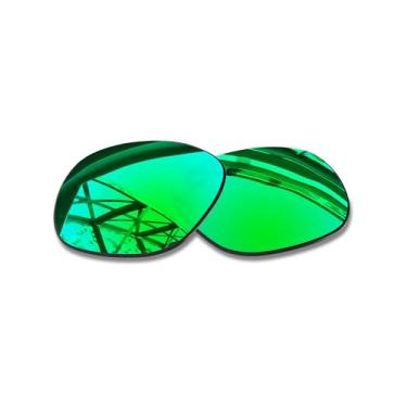 Imagem de SmartVLT Lentes de substituição polarizadas revestidas em verde esmeralda para óculos de sol Oakley Garage Rock OO9175