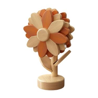 Imagem de ＫＬＫＣＭＳ Conjunto de 4 protetores de mesa, tapete isolante, centro de mesa, porta-copos de madeira, jogo americano de madeira para bule, utensílios e tigelas, a