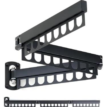 Imagem de Varal Retrátil Parede Alumínio Roupas Resistência