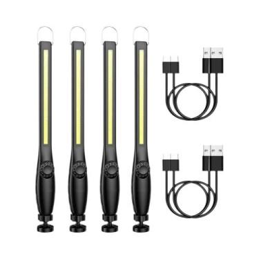 Imagem de Lanterna LED COB Magnética Sem Fio, Luz De Trabalho Portátil, Lâmpada 